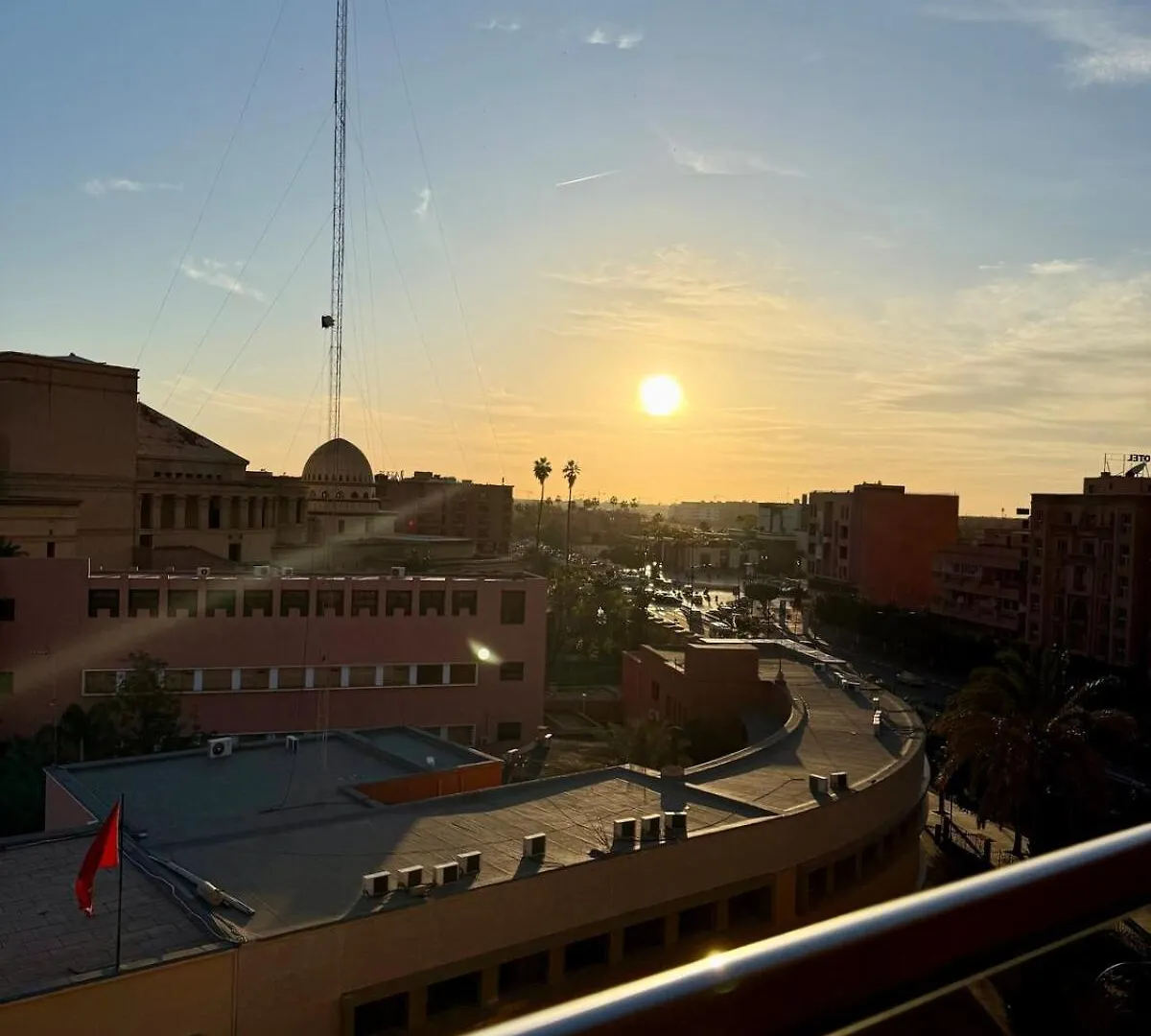 Nour Gueliz City Center Perfect Location With Nice View Daire