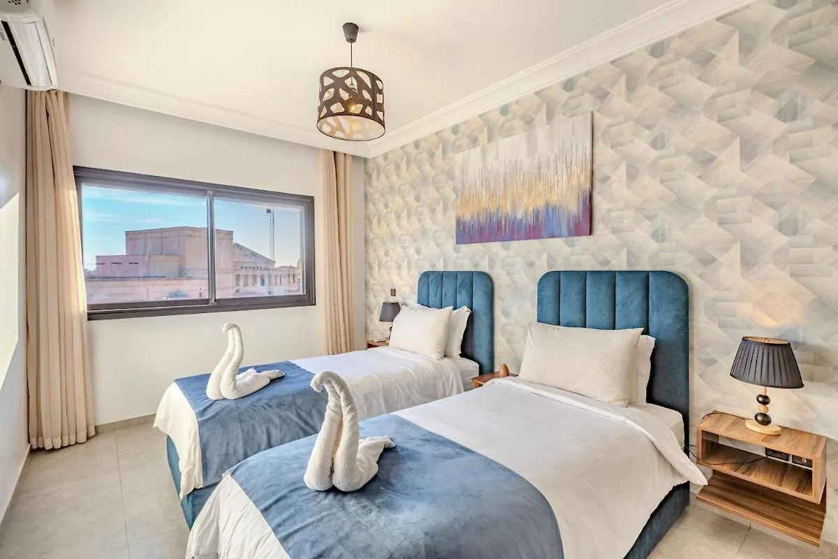 Nour Gueliz City Center Perfect Location With Nice View Daire Marakeş