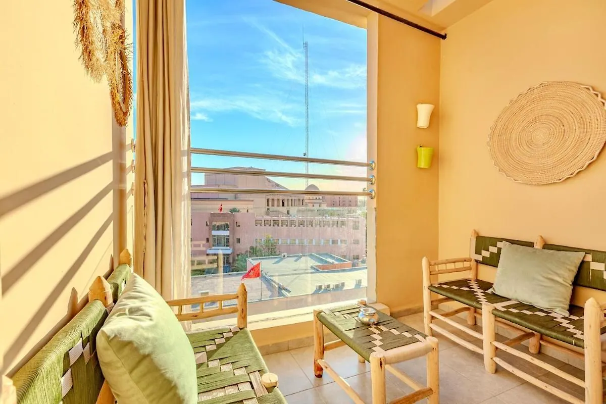 Daire Nour Gueliz City Center Perfect Location With Nice View Fas